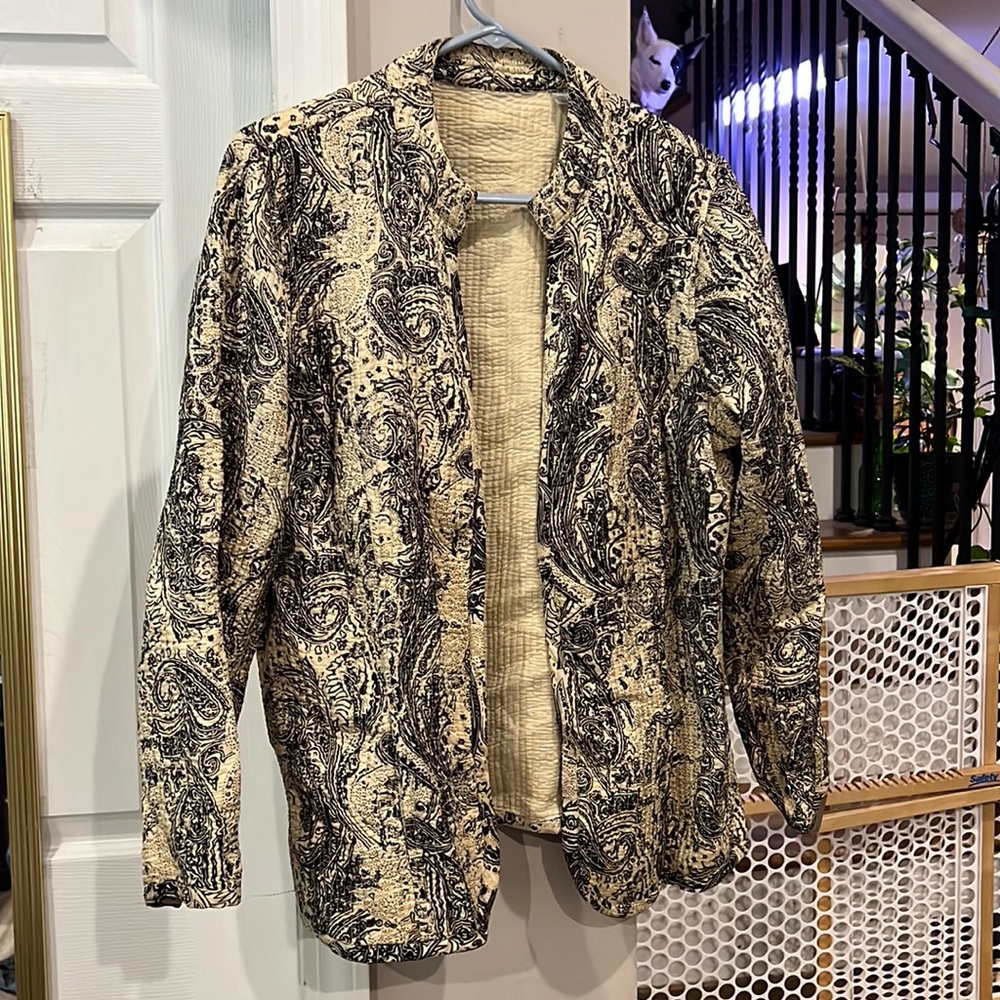 Patterned Cover Up/Jacket